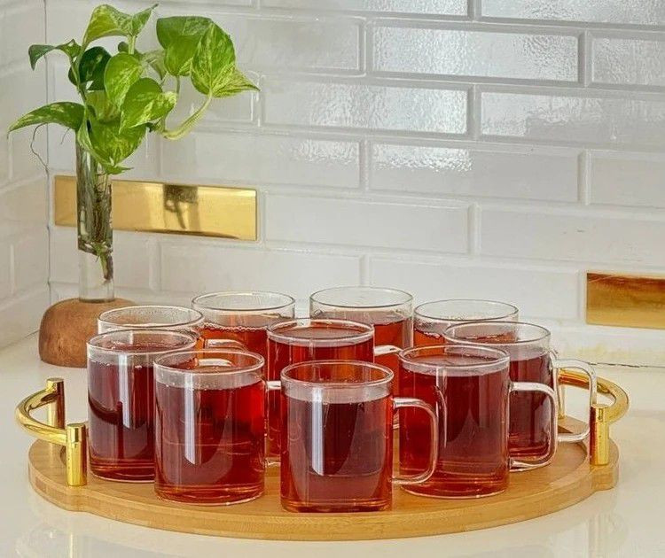 استکان پیرکس 220 میل برند دلی