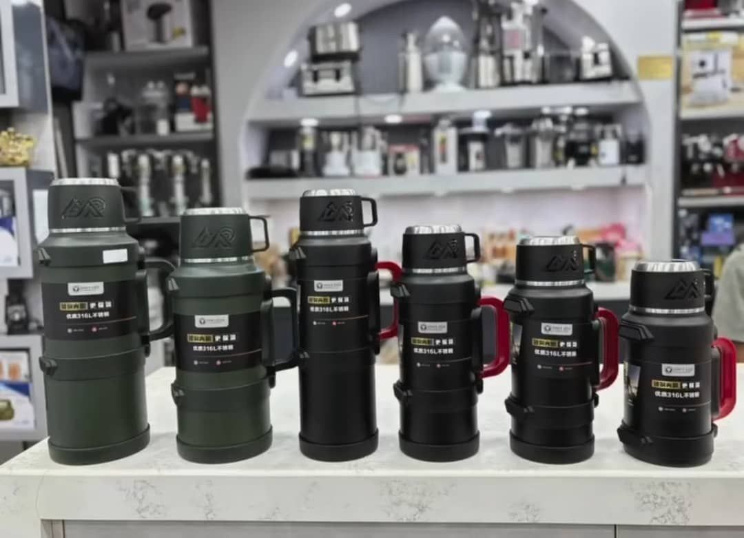 فلاسک کوهنوردی سیف SAFE | استیل ۳۱۶ | ۴۸ ساعت گرم | ۴ حجم ۱.۷، ۲، ۲.۵ و ۳.۲ لیتر برند: safe